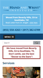 Mobile Screenshot of handandwristinstitute.com